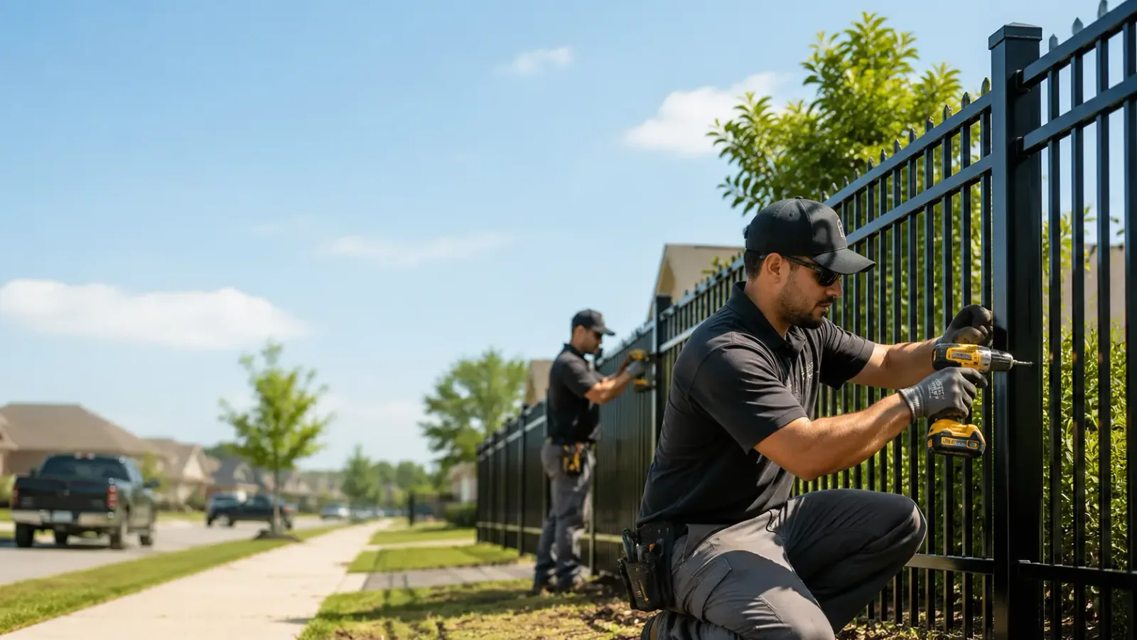Metal Fence Installation in Clarksville, PA